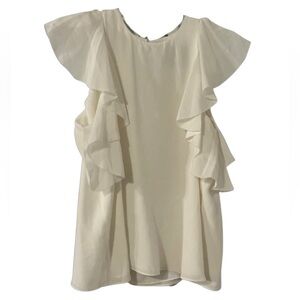 Alexis Butterfly Sleeve Silk Blouse